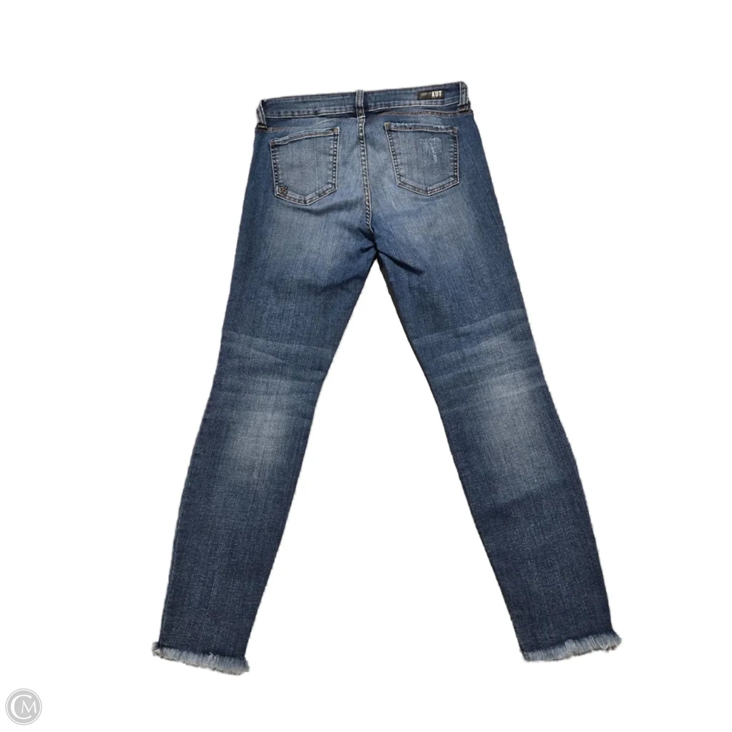 Jeans Skinny By Kut In Blue Denim, Size: 8