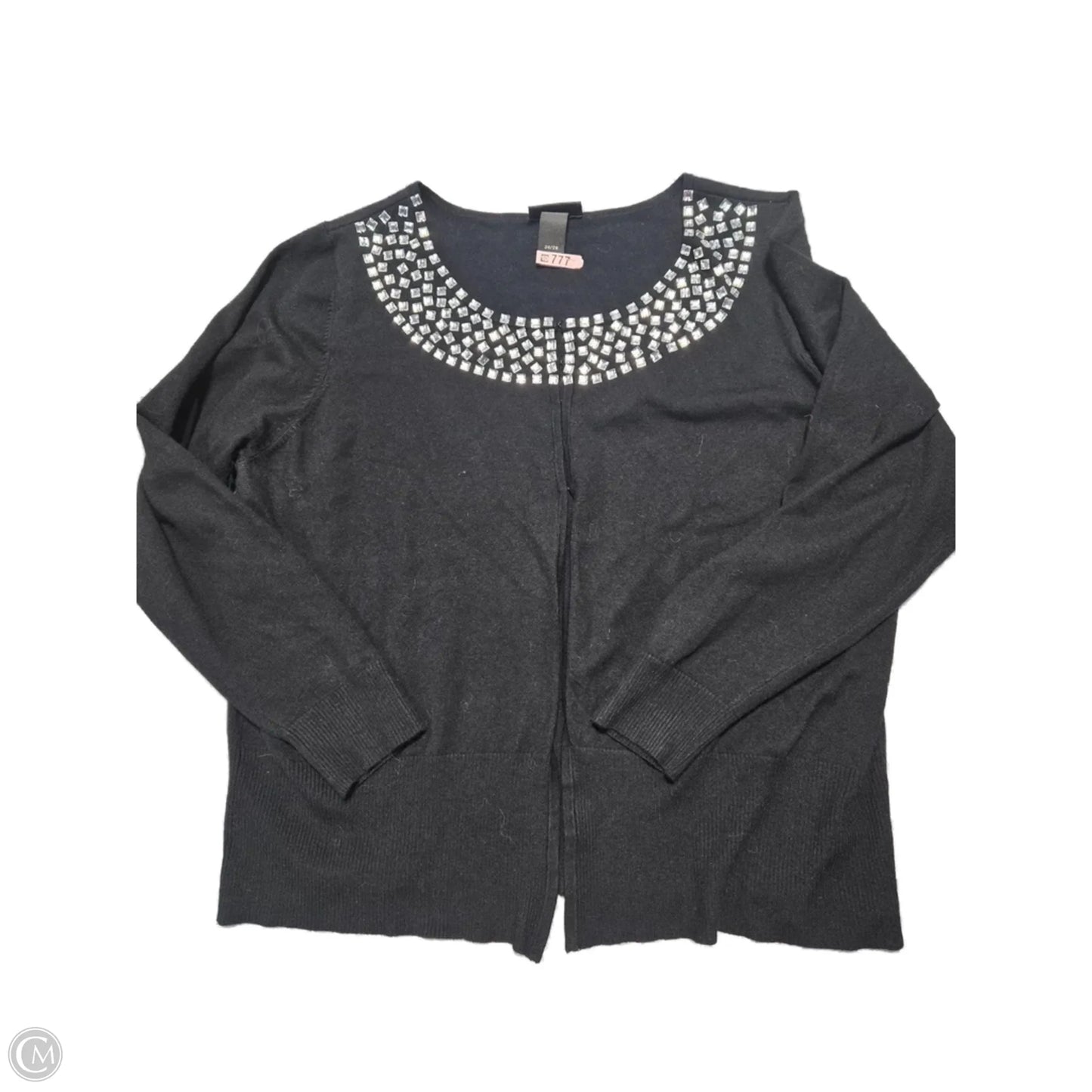 Cardigan By Lane Bryant In Black, Size: 3x