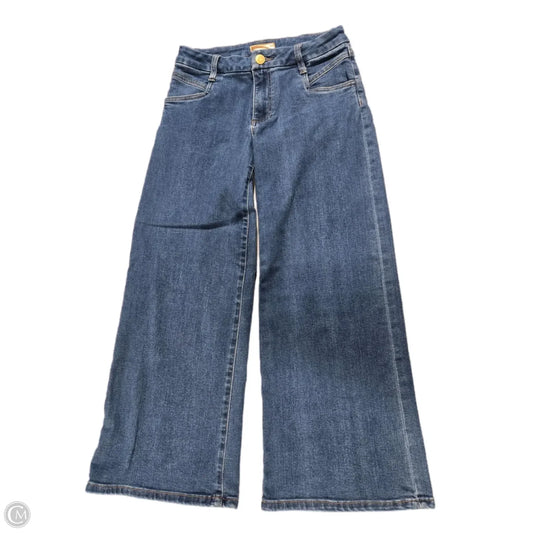 Jeans Cropped By Kut In Blue Denim, Size: 4