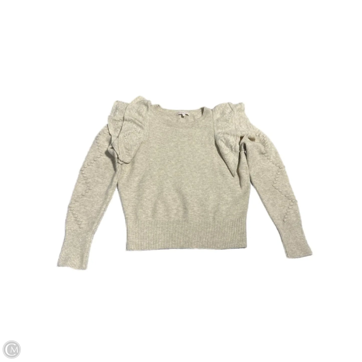 Sweater By Skies Are Blue In Tan, Size: S
