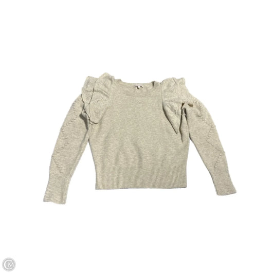 Sweater By Skies Are Blue In Tan, Size: S
