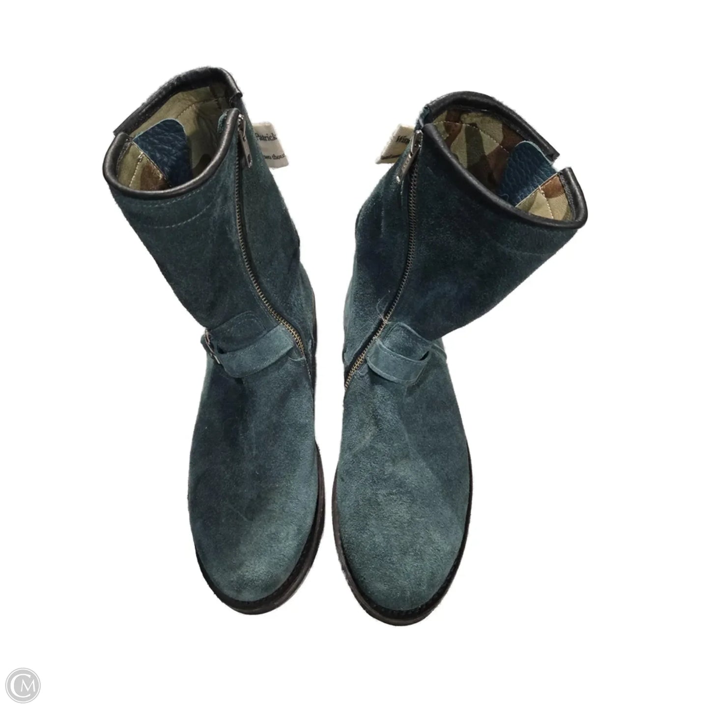 Shoes Flats By Cmb In Green, Size: 10