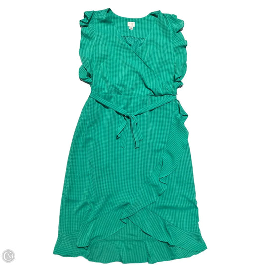 Dress Casual Short By A New Day In Green, Size: M