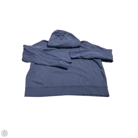 Sweatshirt Hoodie By Nike In Navy, Size: S