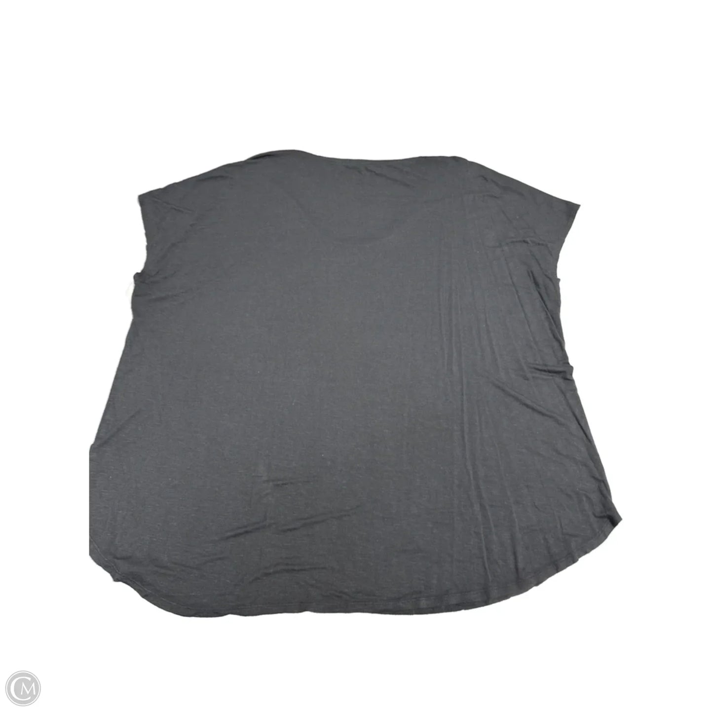 Top Short Sleeve Basic By Maurices In Black, Size: 3x