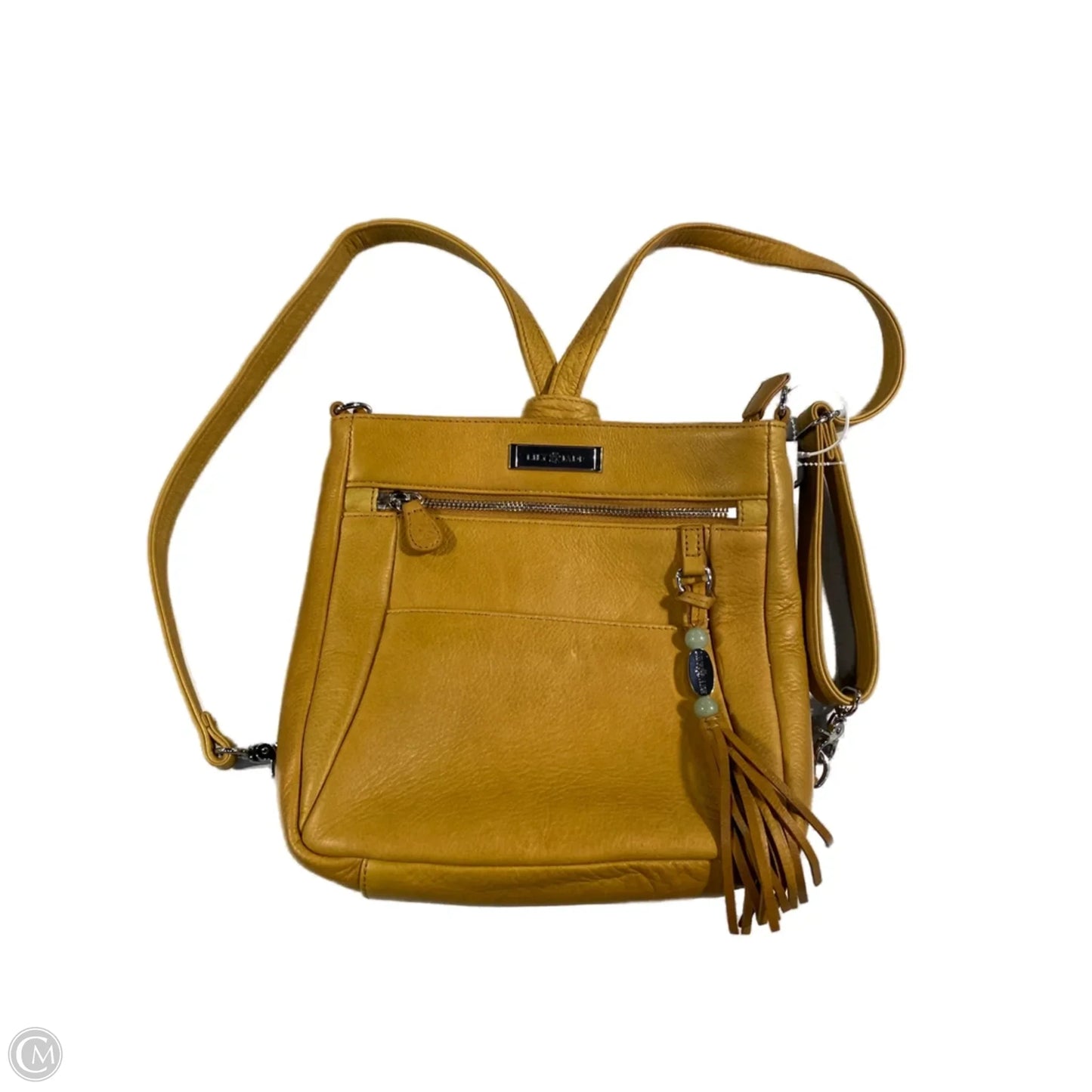Backpack Leather By Cmc, Size: Small