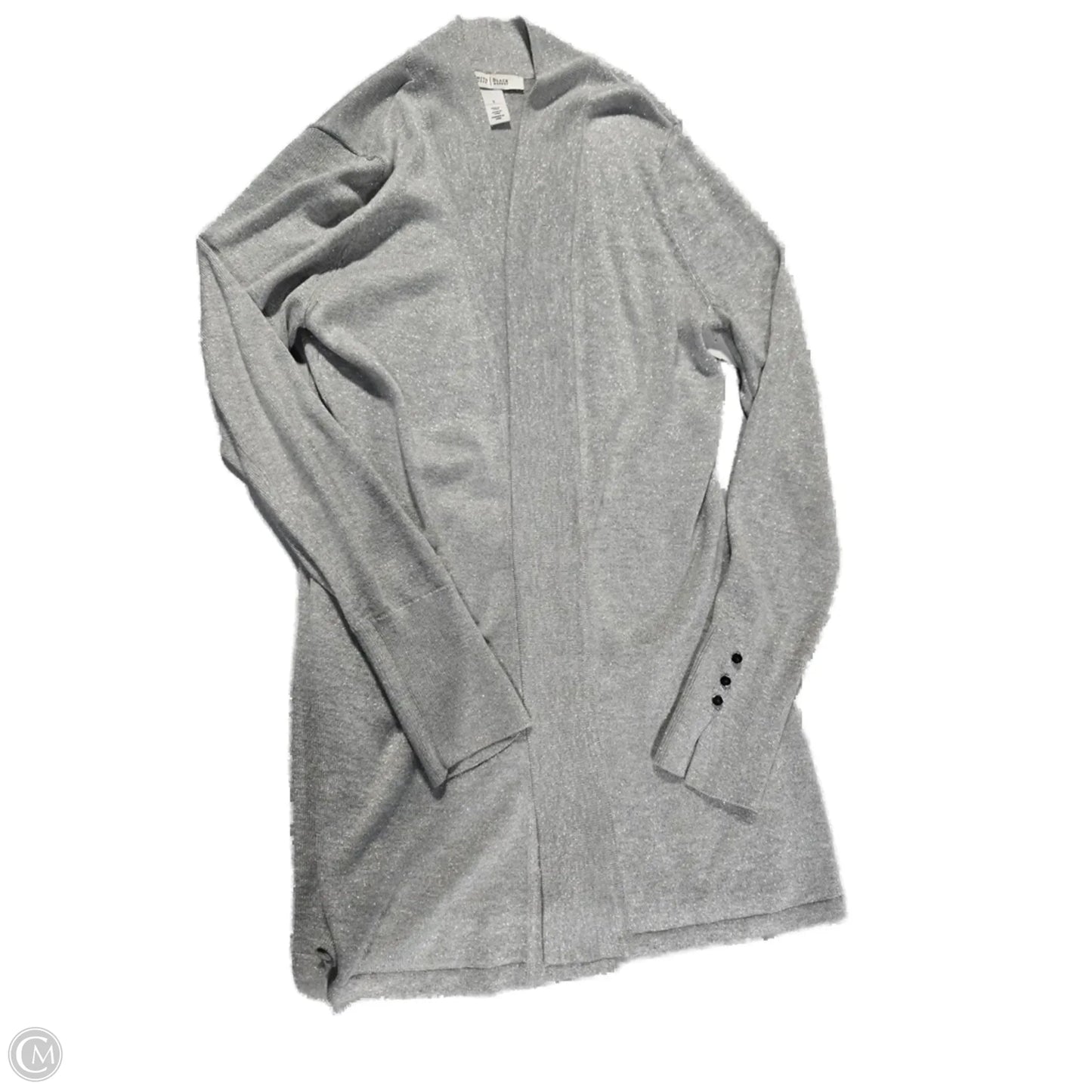 Cardigan By White House Black Market In Silver, Size: S