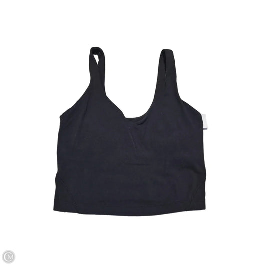 Athletic Tank Top By Lululemon In Black, Size: S
