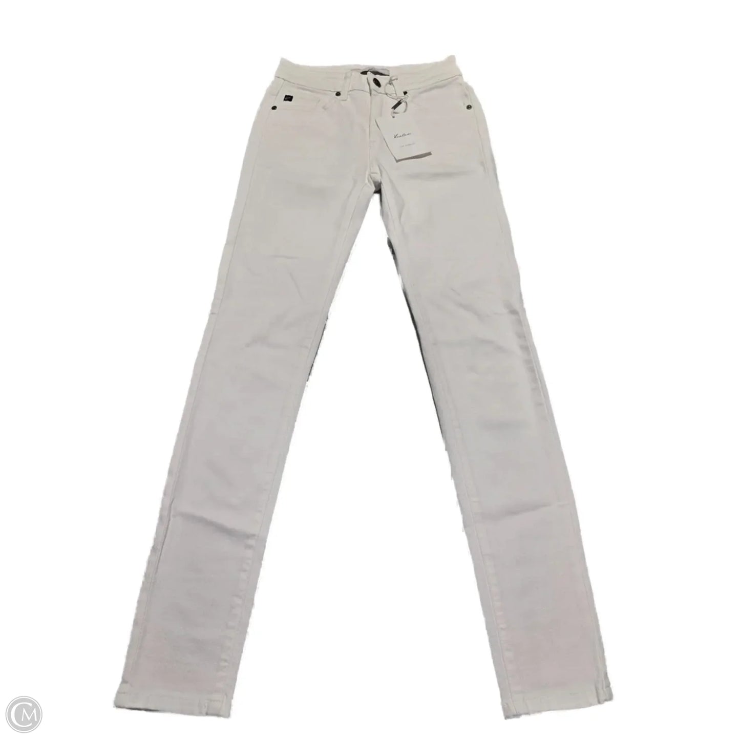 Jeans Skinny By Kancan In White, Size: 0