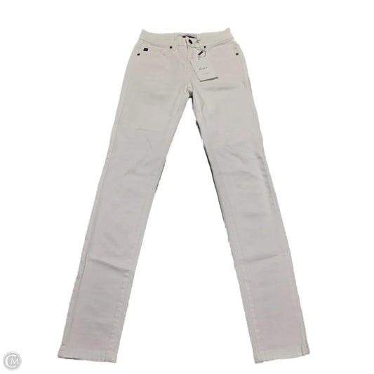 Jeans Skinny By Kancan In White, Size: 0