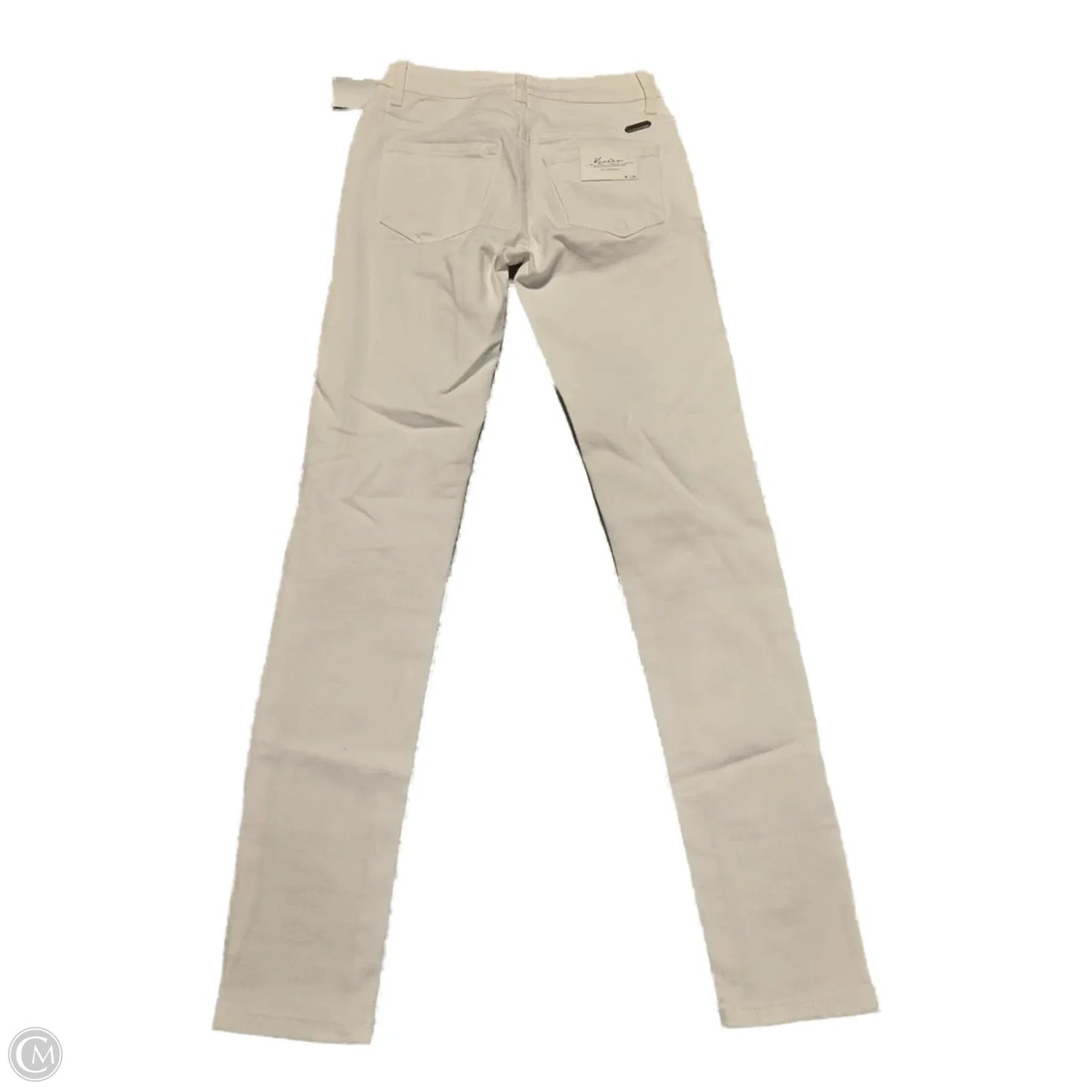 Jeans Skinny By Kancan In White, Size: 0