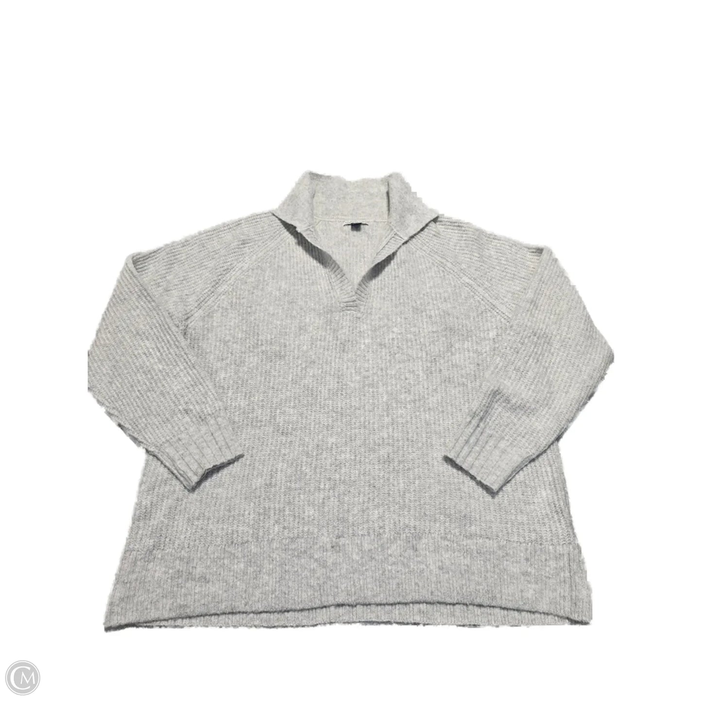 Sweater By American Eagle In Grey, Size: Xs