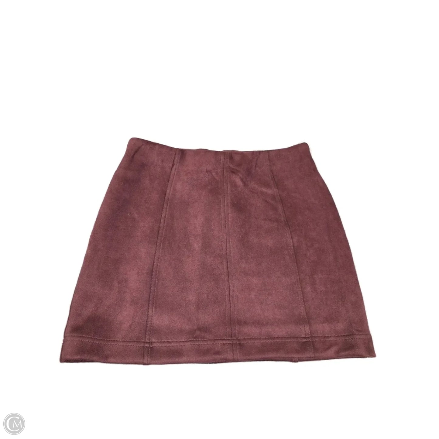 Skirt Mini & Short By Altard State In Maroon, Size: S