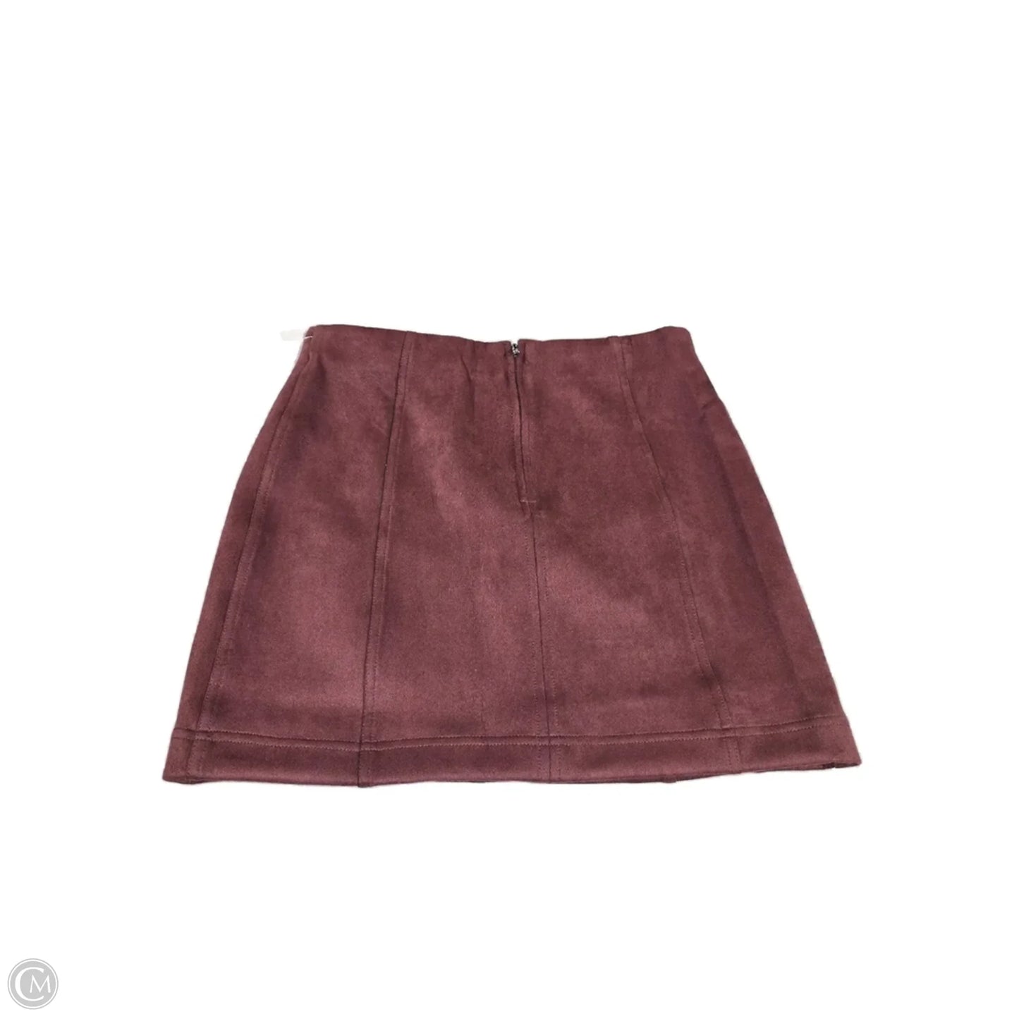 Skirt Mini & Short By Altard State In Maroon, Size: S