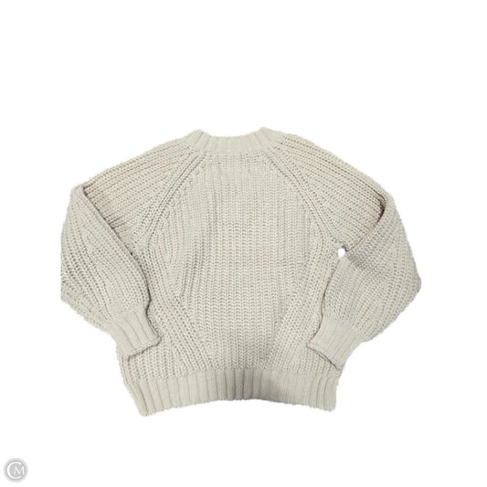 Sweater By American Eagle In Cream, Size: S