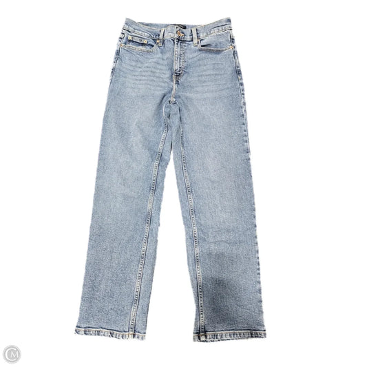 Jeans Straight By Calvin Klein In Blue Denim, Size: 4