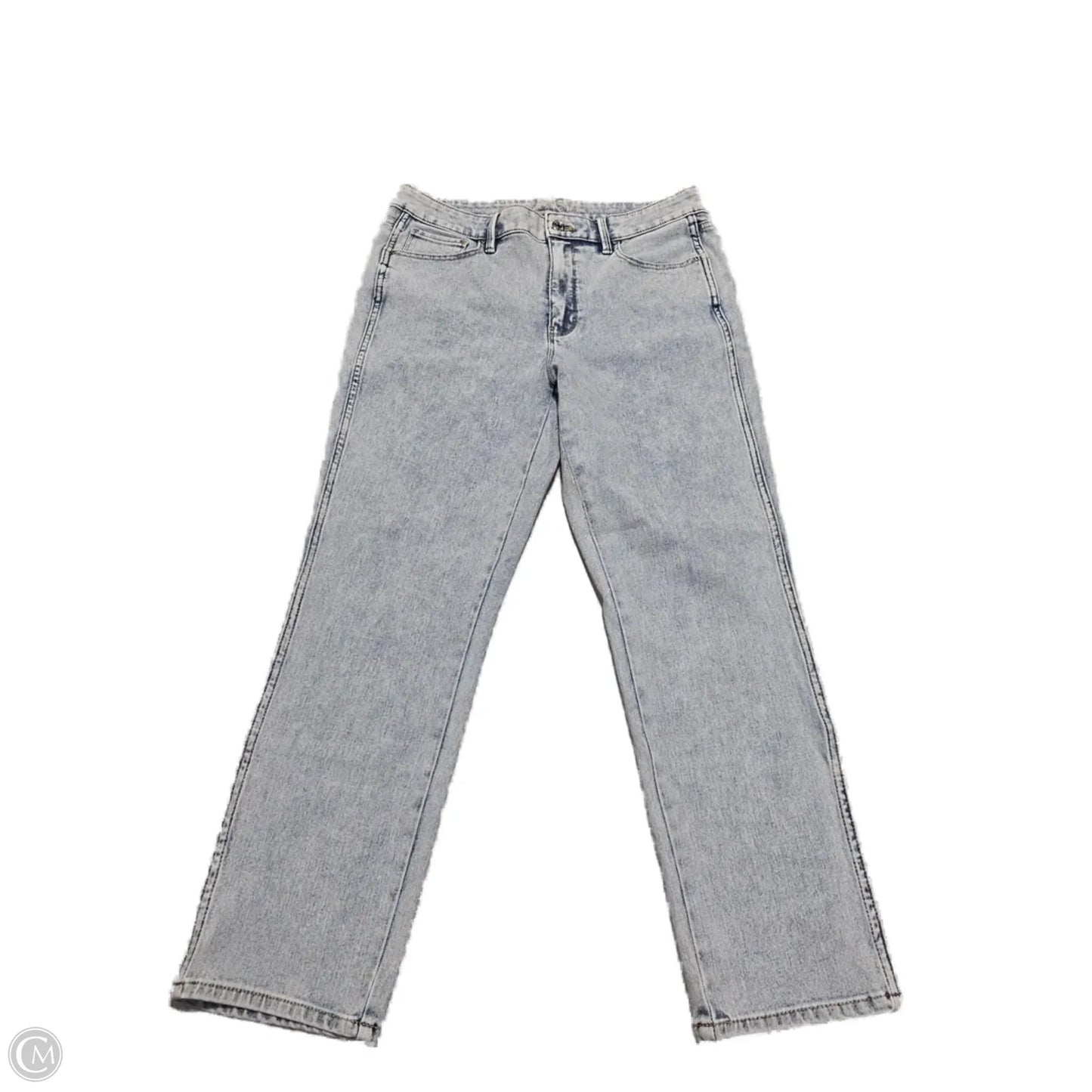 Jeans Straight By White House Black Market In Blue Denim, Size: 12