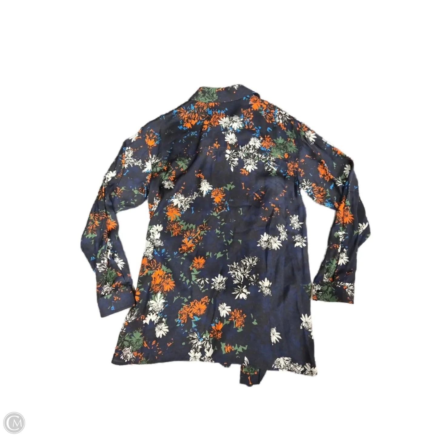 Blouse 3/4 Sleeve By Cma In Floral Print, Size: S