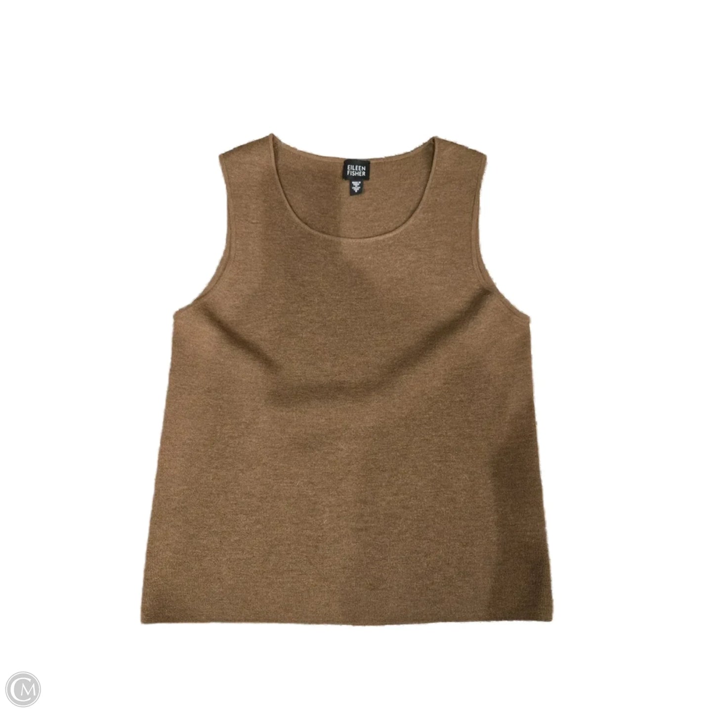 Top 2pc Long Sleeve By Eileen Fisher In Brown, Size: S