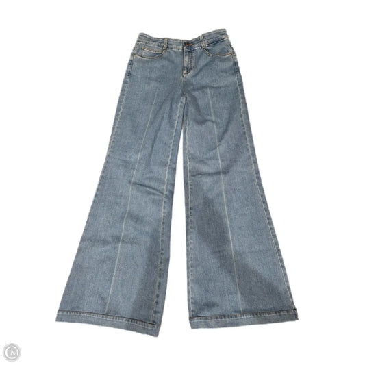 Jeans Luxury Designer By Stella Mccartney In Blue Denim, Size: 8