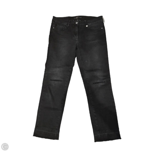 Jeans Cropped By Cma In Black, Size: 8