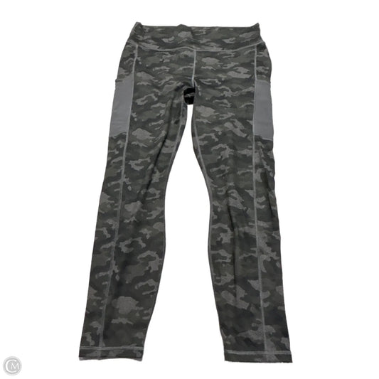 Athletic Leggings By Fabletics In Camouflage Print, Size: Xxl