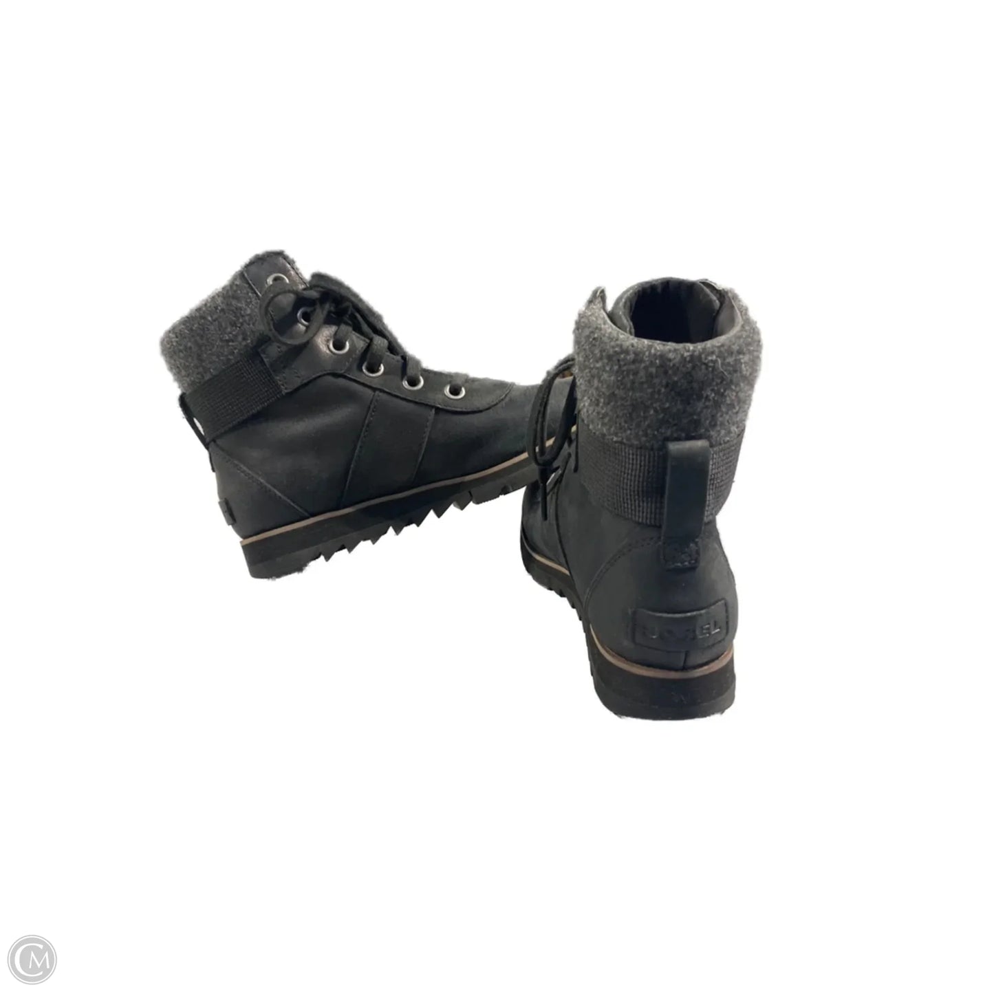 Boots Ankle Flats By Sorel In Black, Size: 6.5