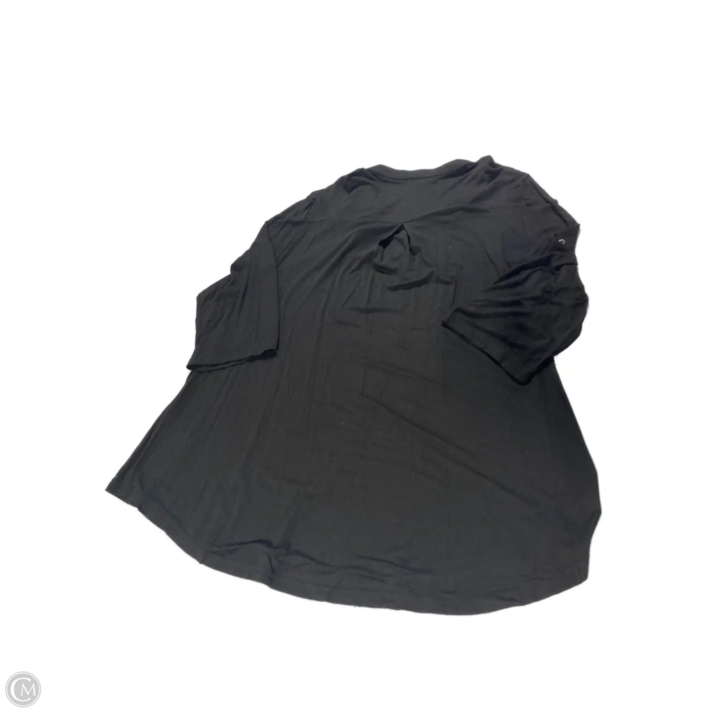 Top Long Sleeve By Cme In Black, Size: 2x