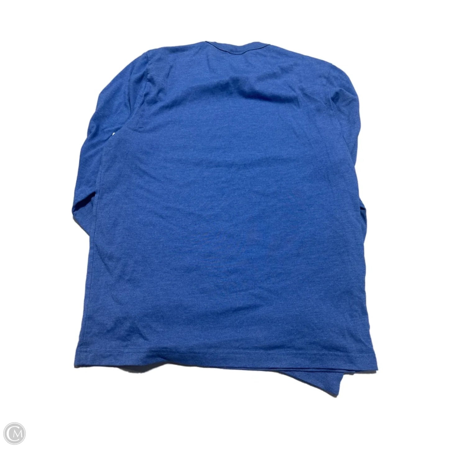 Top Long Sleeve By Homage In Blue, Size: S