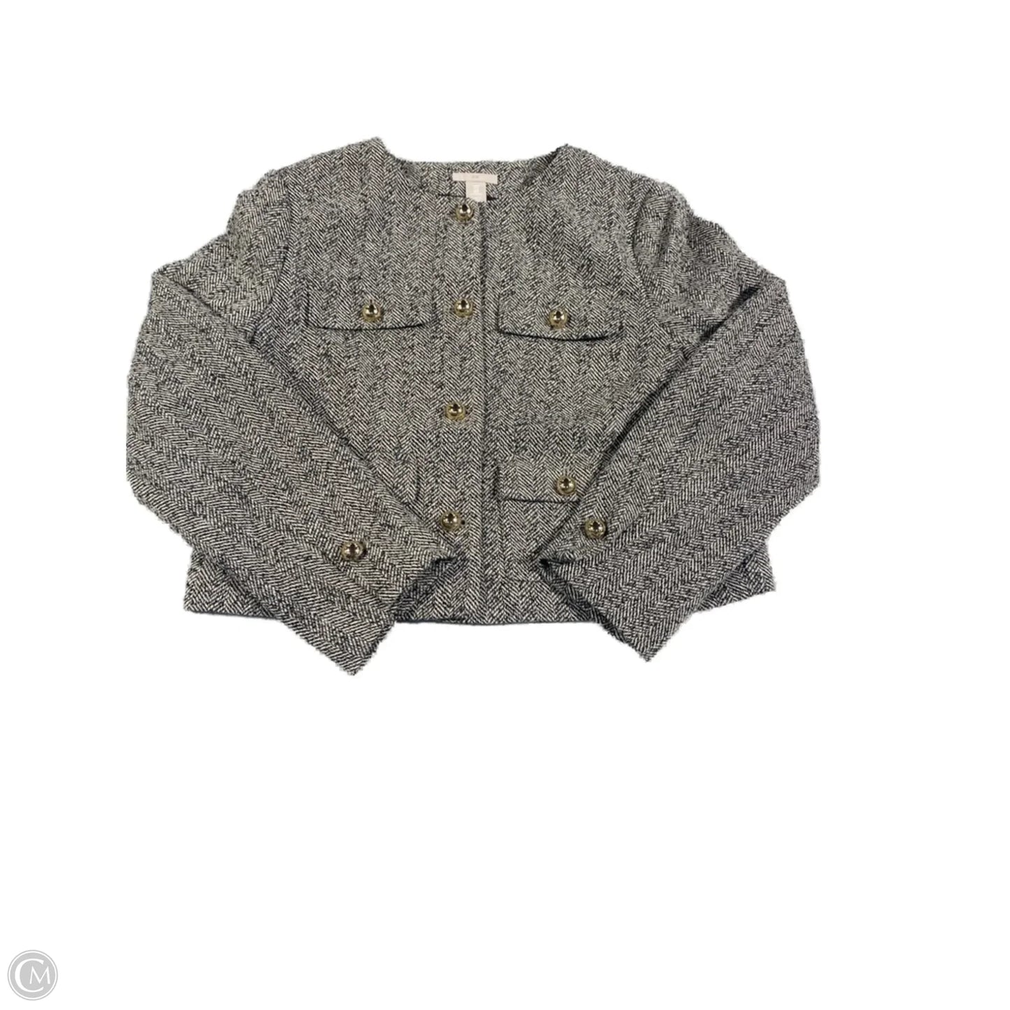 Blazer By H&m In Grey, Size: M