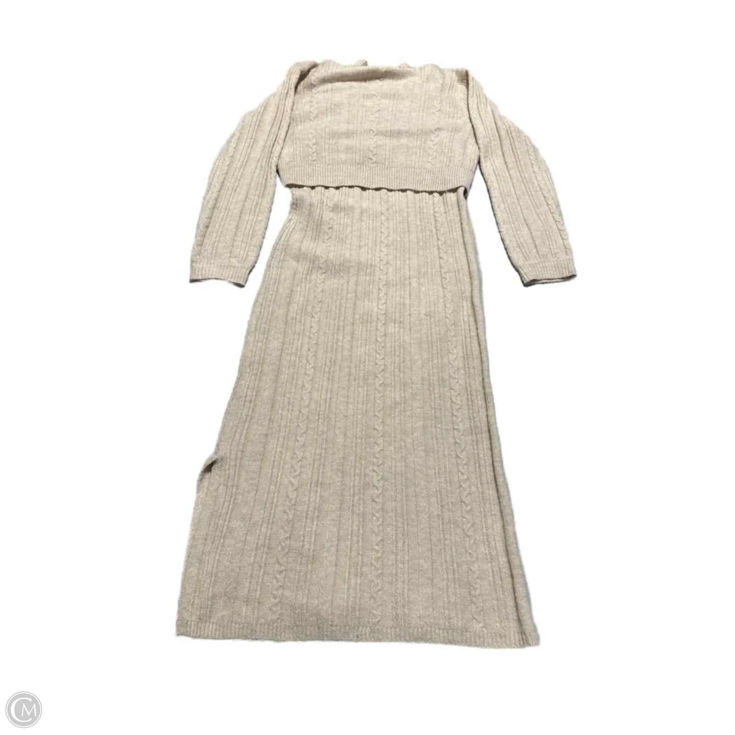 Dress Casual Maxi By Current Air In Tan, Size: S