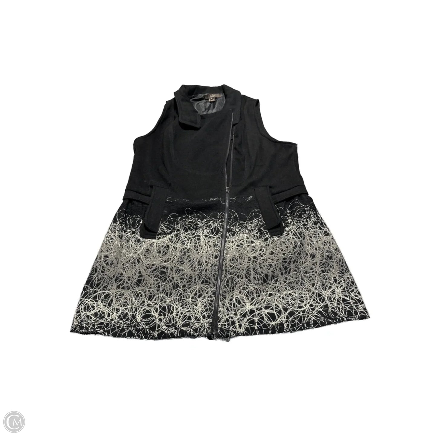 Vest Fleece By Luii In Black, Size: Xl