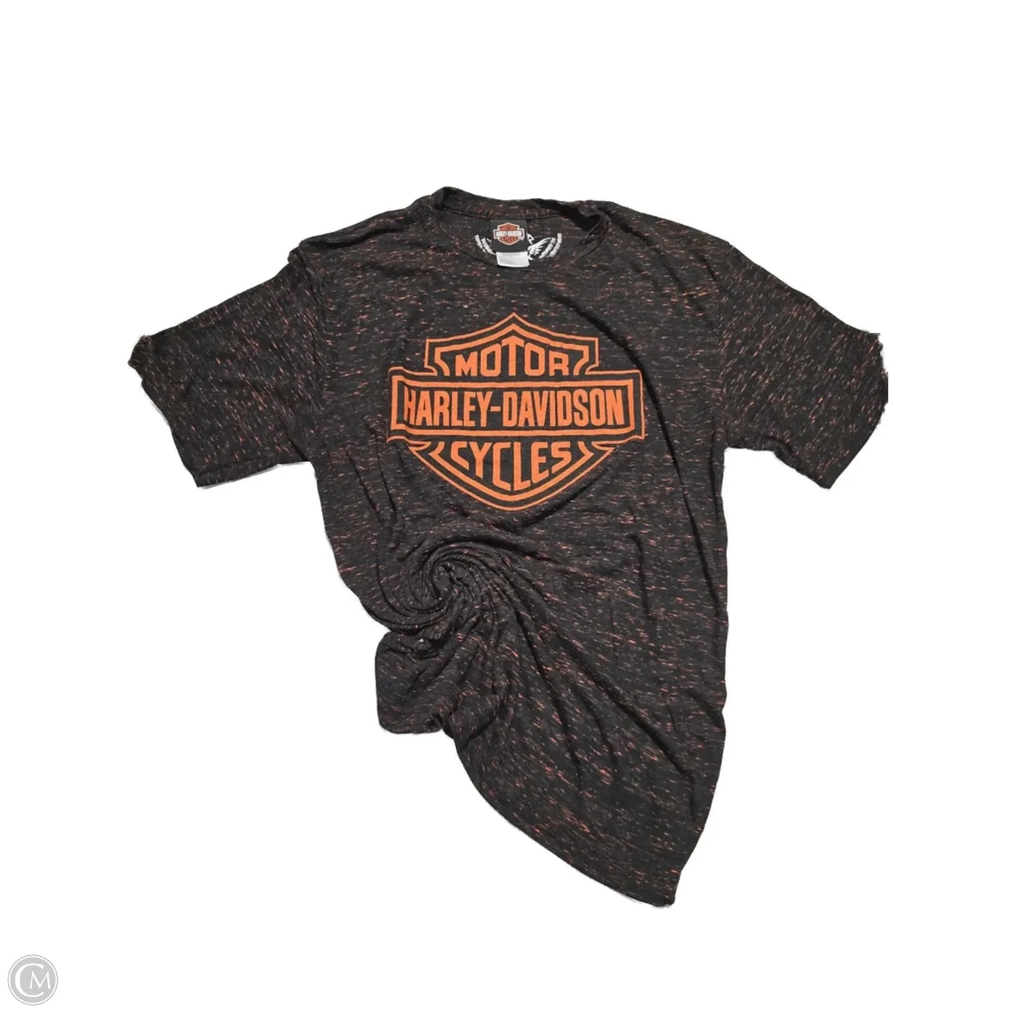 Top Short Sleeve By Harley Davidson In Black, Size: L