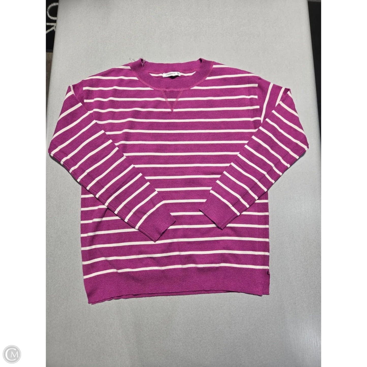 Sweater By Staccato In Striped Pattern, Size: S