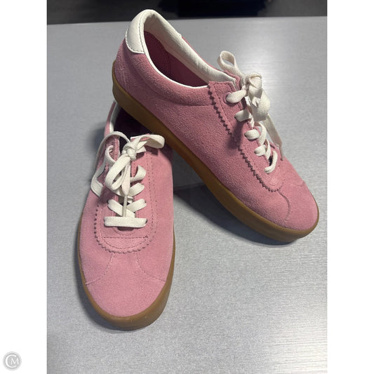 Shoes Sneakers By Vans In Pink, Size: 7.5