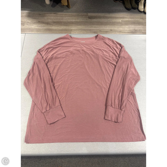 Top Long Sleeve By Old Navy In Pink, Size: M