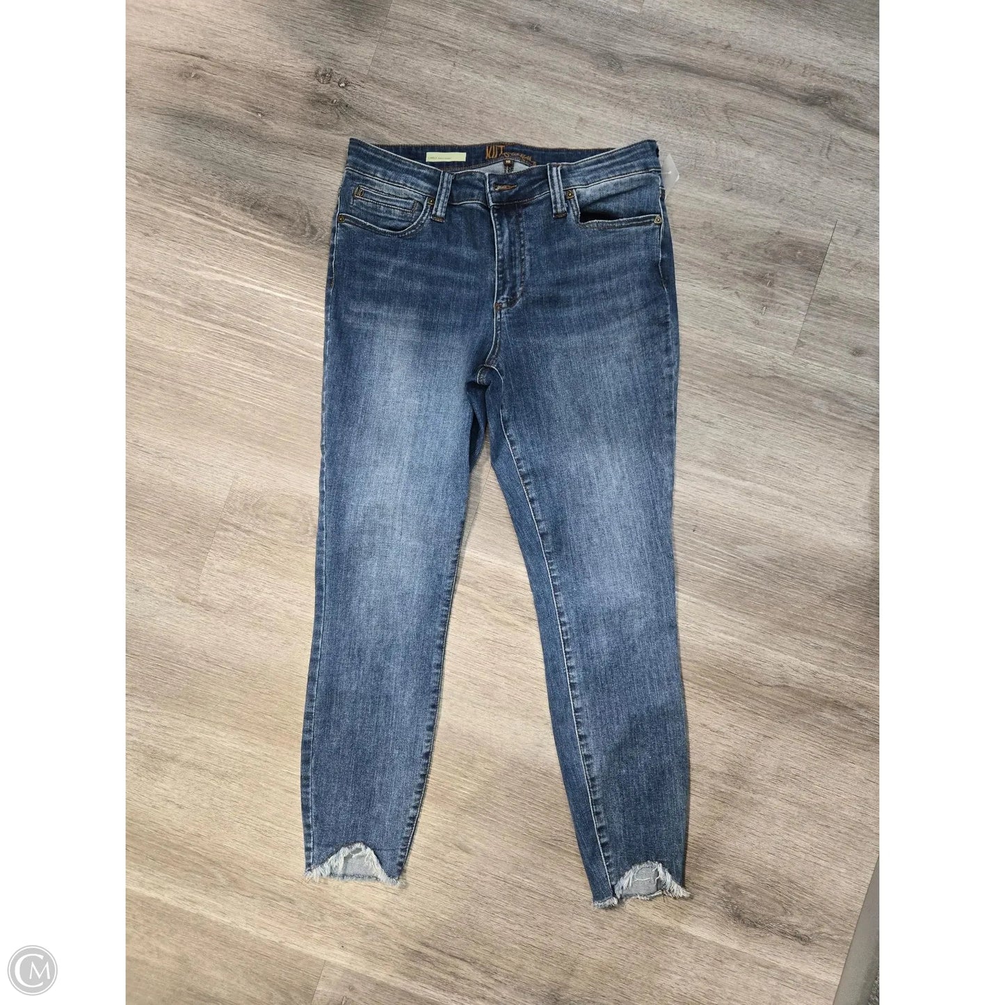 Jeans Skinny By Kut In Blue Denim, Size: 10