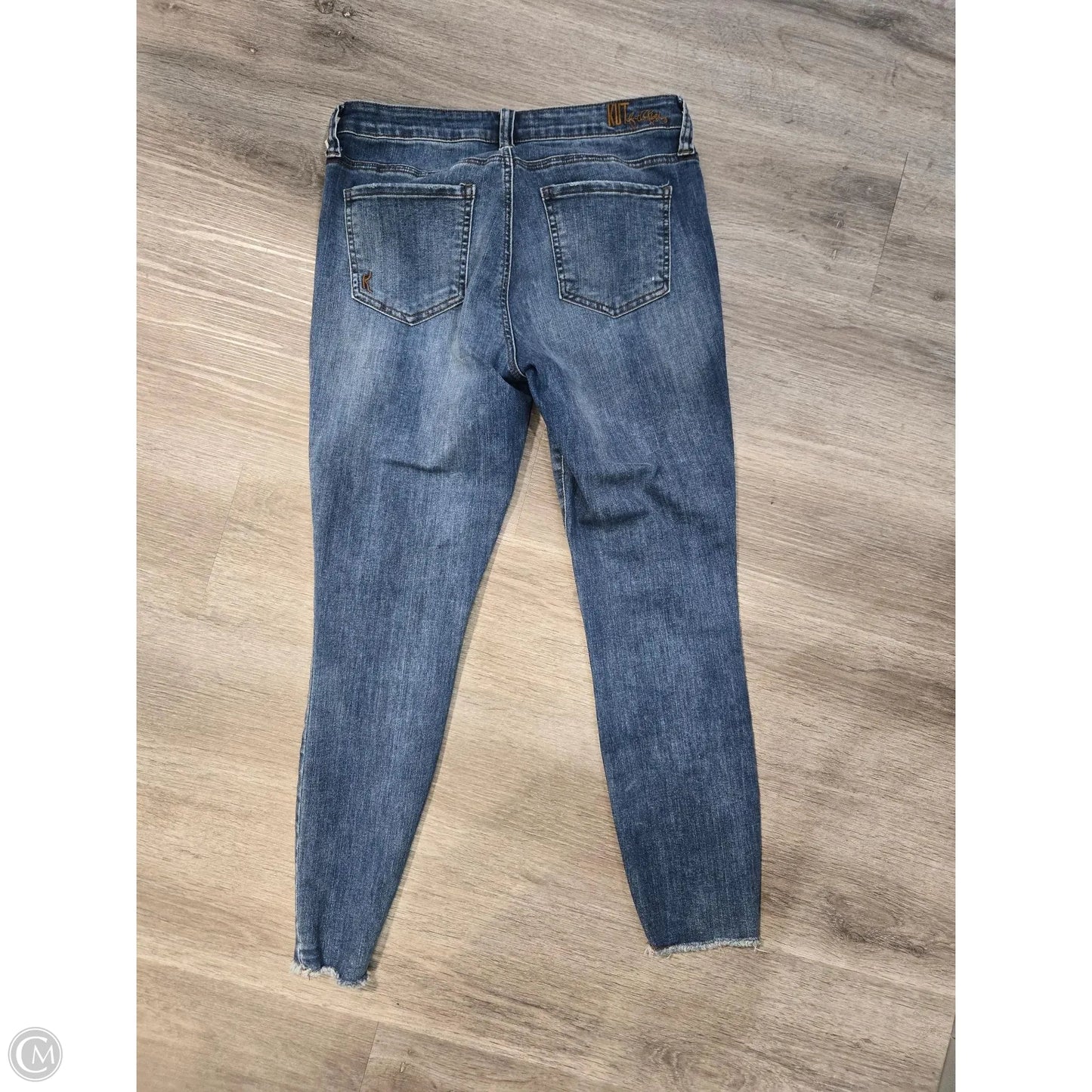 Jeans Skinny By Kut In Blue Denim, Size: 10