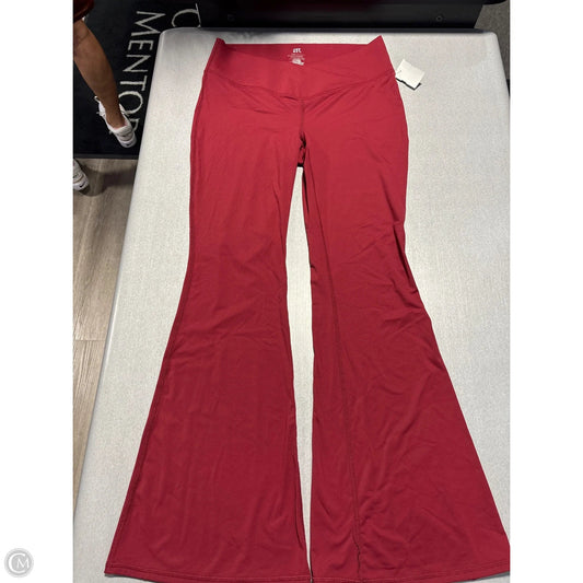 Athletic Pants By Joy Lab In Red, Size: L