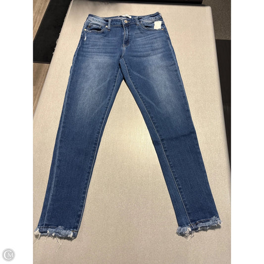 Jeans Skinny By Kancan In Blue Denim, Size: 8