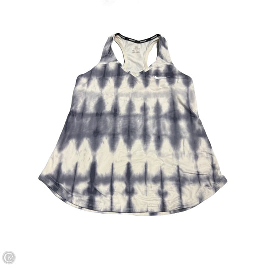 Tank Top By Nike In Tie Dye Print, Size: M