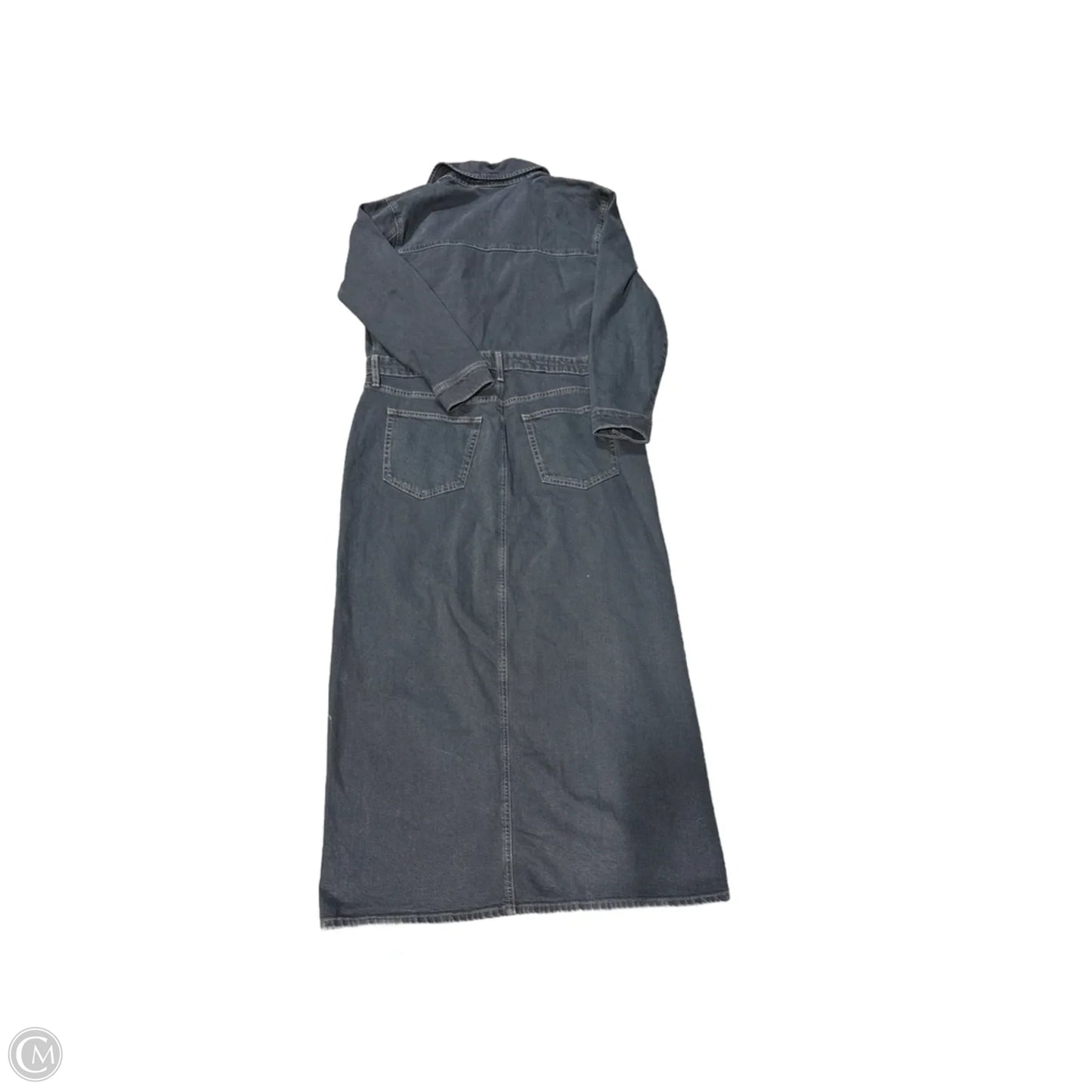 Dress Casual Maxi By Universal Thread In Black Denim, Size: Xl