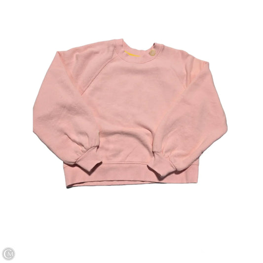 Sweatshirt Crewneck By Cmc In Pink, Size: Xs