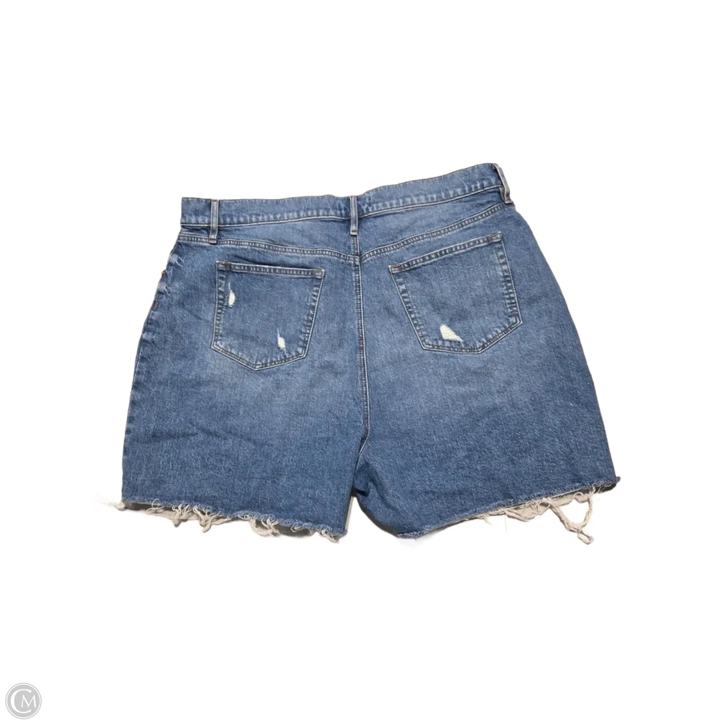 Shorts By Loft In Blue Denim, Size: 18