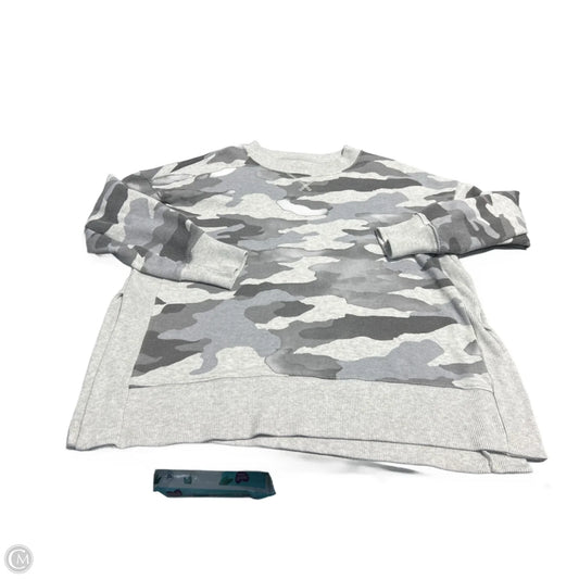 Sweatshirt Crewneck By Aerie In Camouflage Print, Size: M