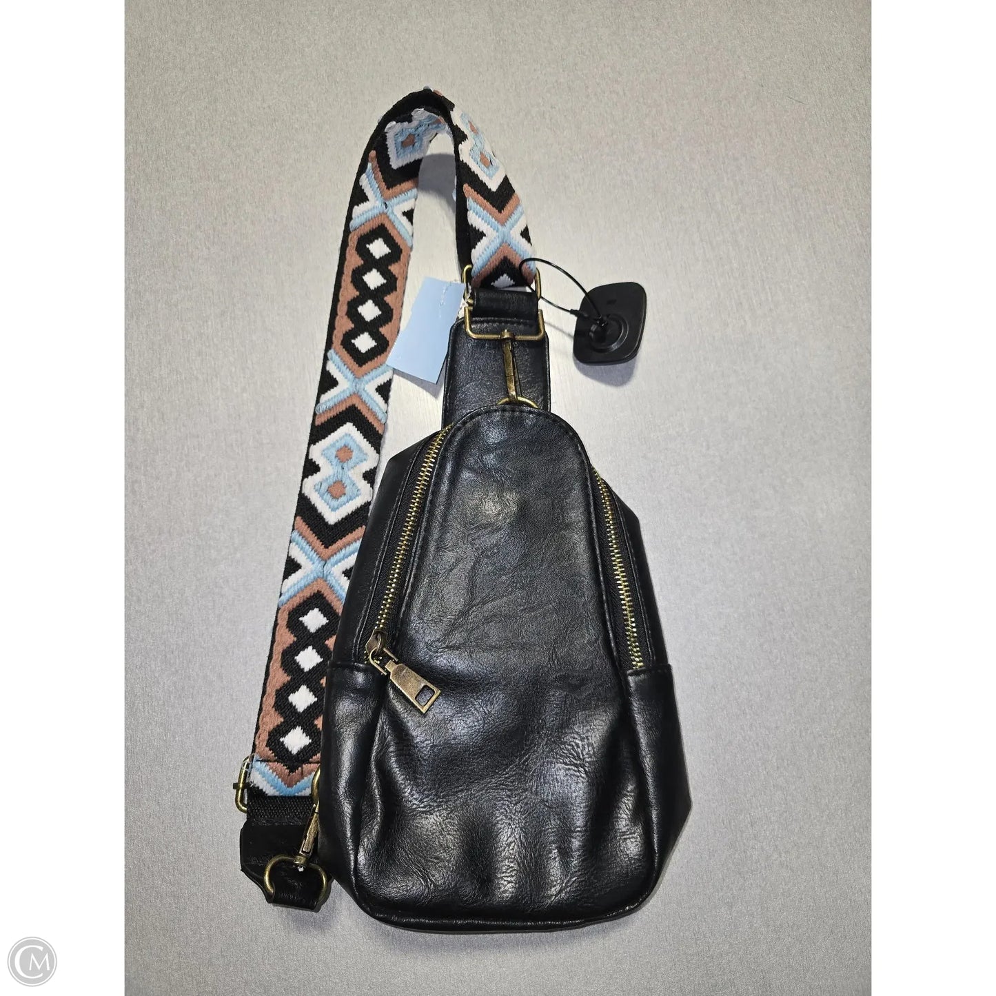 Crossbody Leather By Cmf, Size: Small