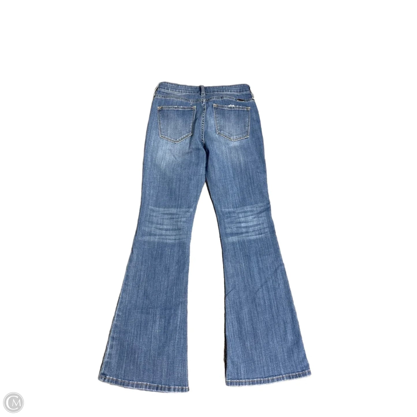 Jeans Flared By Kancan In Blue Denim, Size: 6p