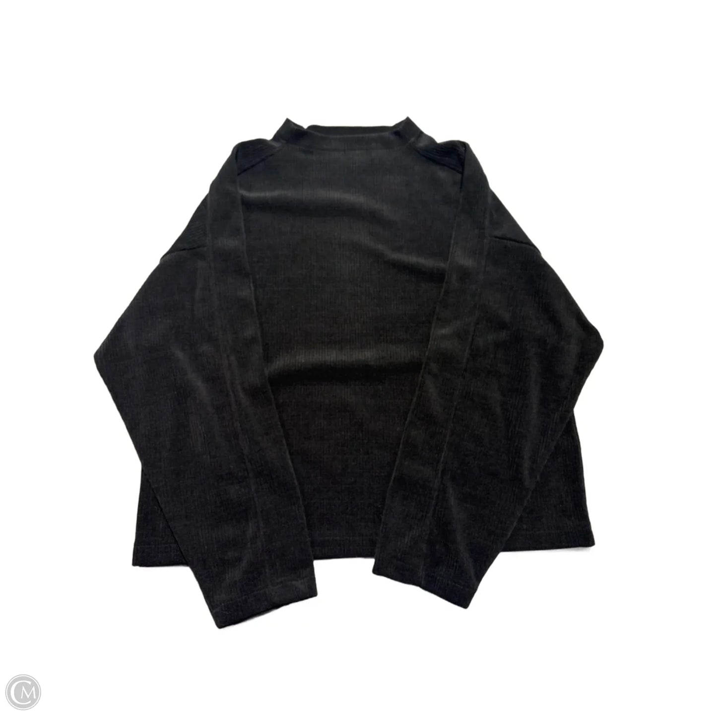 Top Long Sleeve By Madewell In Black, Size: L