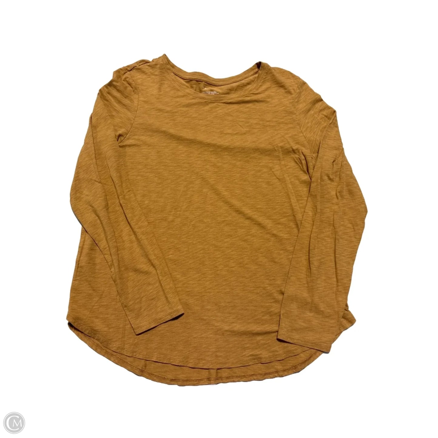 Top Long Sleeve By Tahari In Tan, Size: Xl