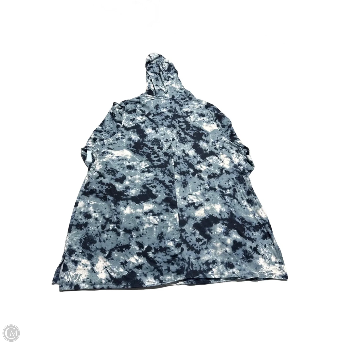 Top Long Sleeve By Rbx In Tie Dye Print, Size: 2x